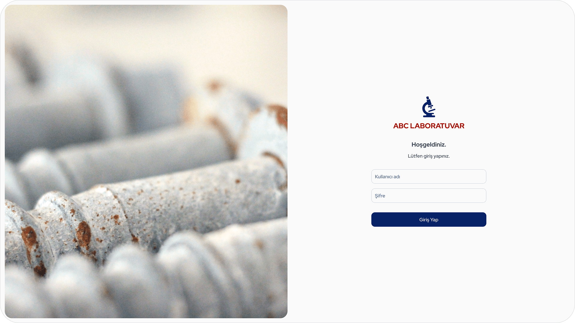 Chemical Company Web App